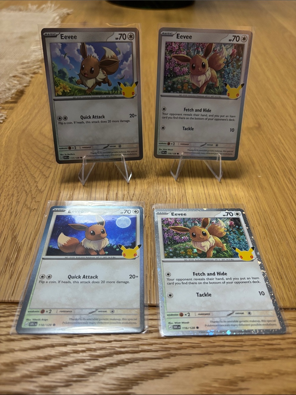 Eevee 30th Celebration Collection Bundle (Set of 4)